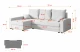 Ecksofa ALESIA-L