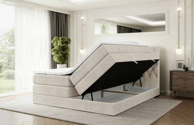 Boxspringbett VILA-1 KING - 3