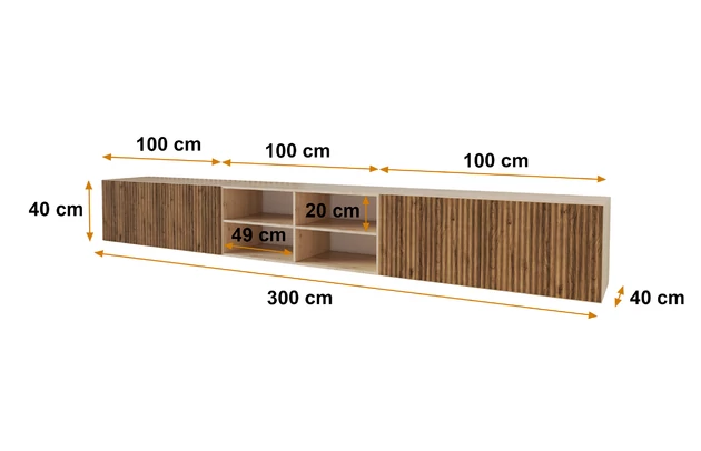 Lowboard NOA 4 offen - 4