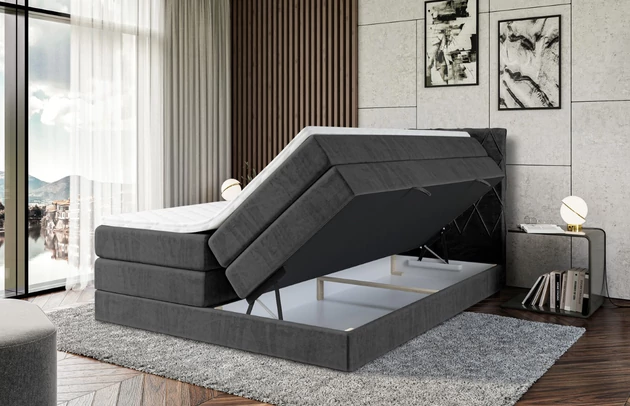 Boxspringbett LEPARO KING - 4