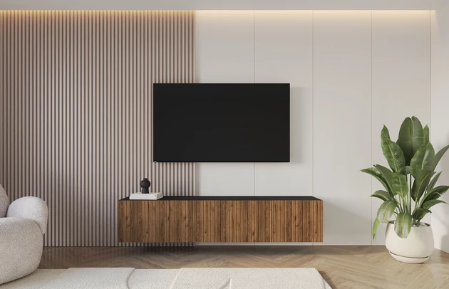 Material: Holzwerkstoff, Material der Rückwand: MDF, Ausführung: Hängend, Größe: 2 x 100 cm, Farbe: Schwarz und Katania, Zimmer: Wohnzimmer, Anzahl der Türen: 4, Front-Typ: Gefräste, Art der Griffe: Griffleiste, Art der Türen: Klapptür, Breite: 200 cm, Tiefe: 40 cm, Höhe: 40 cm, Geschlossene Fächer: 8, Anzahl der Teile: 2 - 1