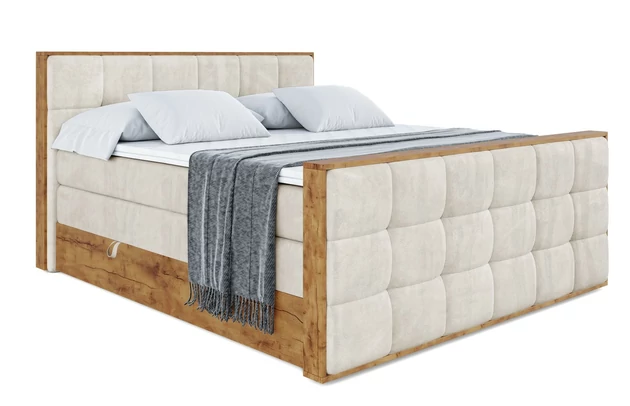 Boxspringbett LOLLI7-Z KING - 2