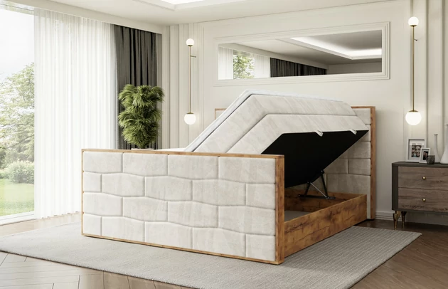 Boxspringbett LOLLI8-Z KING - 3