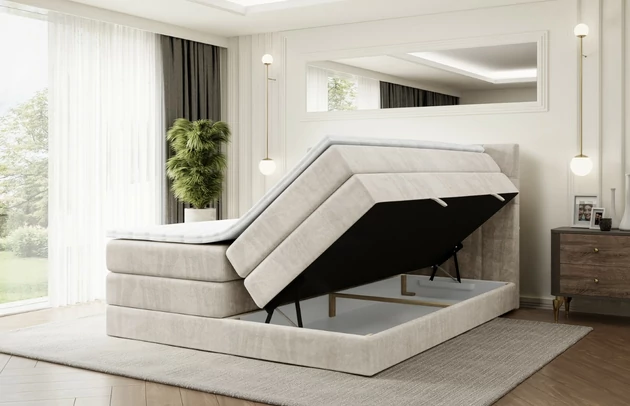 Boxspringbett BRUGO KING - 3