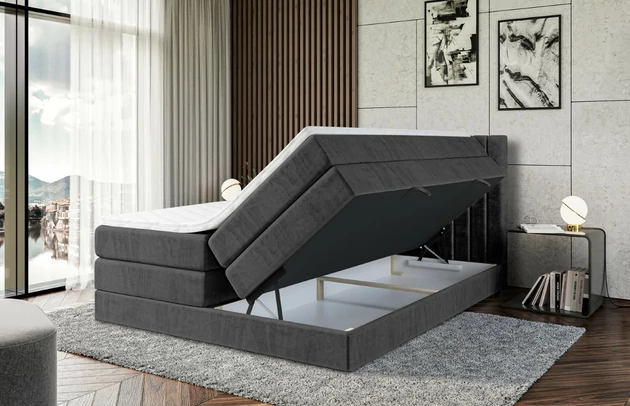 Boxspringbett IDRIKO KING - 5