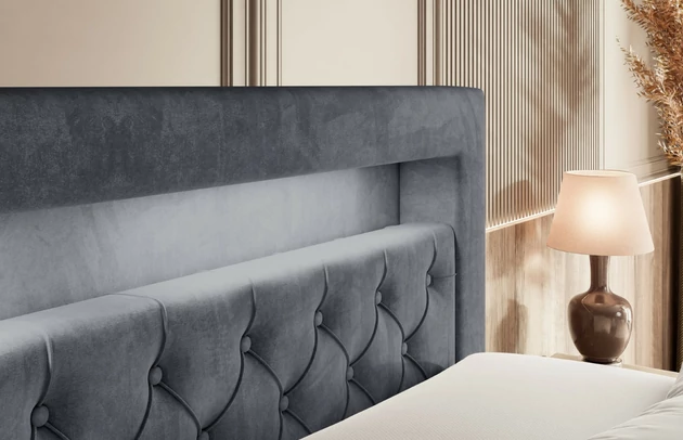 Boxspringbett NOEL GOLD KING - 8