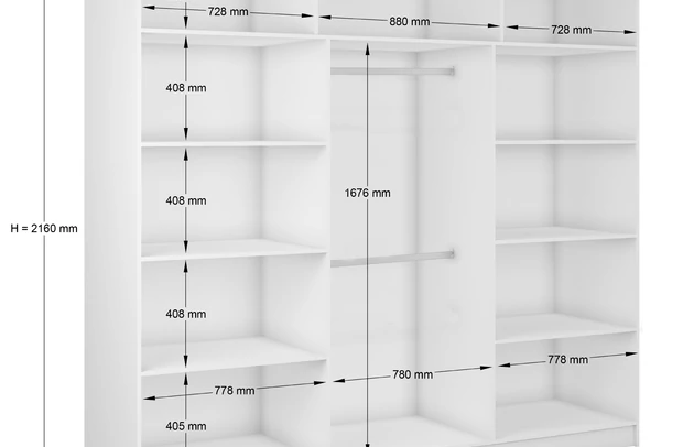 Schiebetürenschränke DEBI - 3