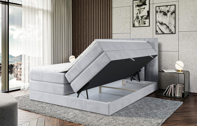 Boxspringbett RICAR KING - 4