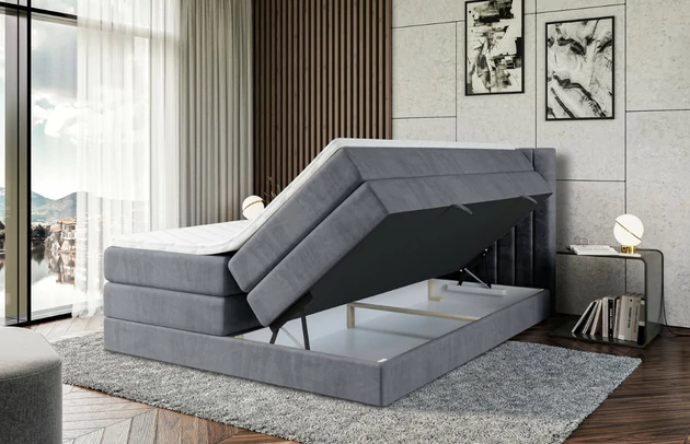 Boxspringbett IDRIKO KING - 5