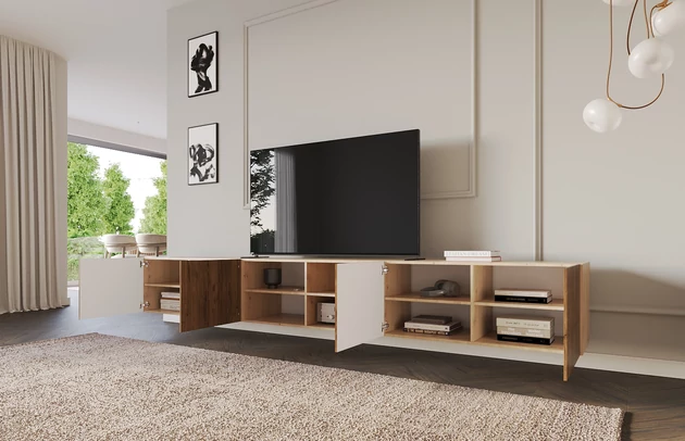 Lowboard KITO 4 offen - 3