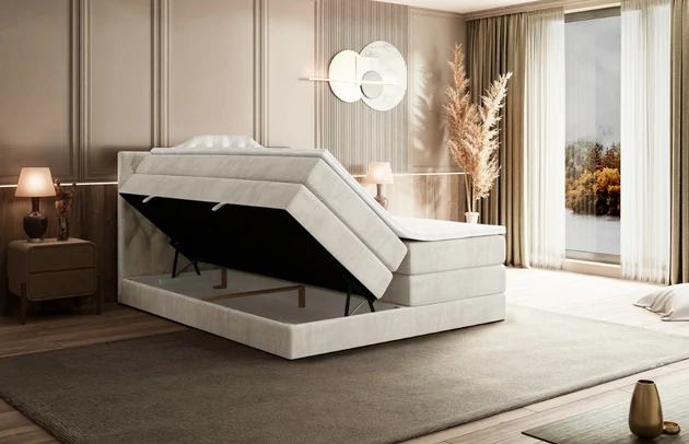 Boxspringbett VILA-1 KING - 5