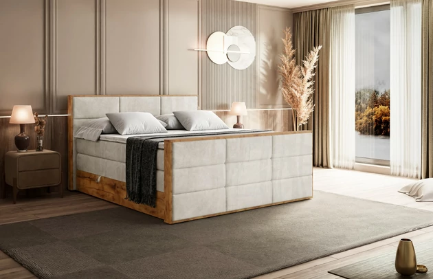 Boxspringbett LOLLI1-Z KING - 4