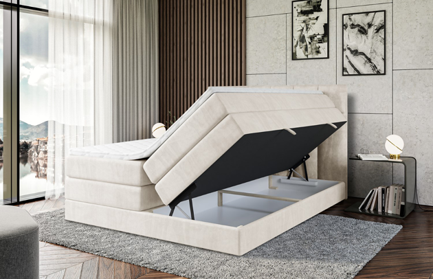Boxspringbett RICAR KING - 4