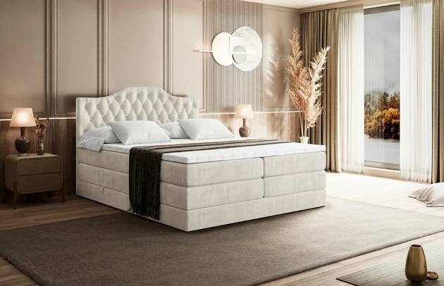 Boxspringbett VILA-1 KING - 4