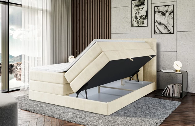 Boxspringbett RICAR KING - 4