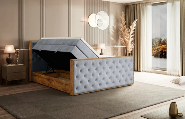 Boxspringbett LOLLI3-Z KING - 8