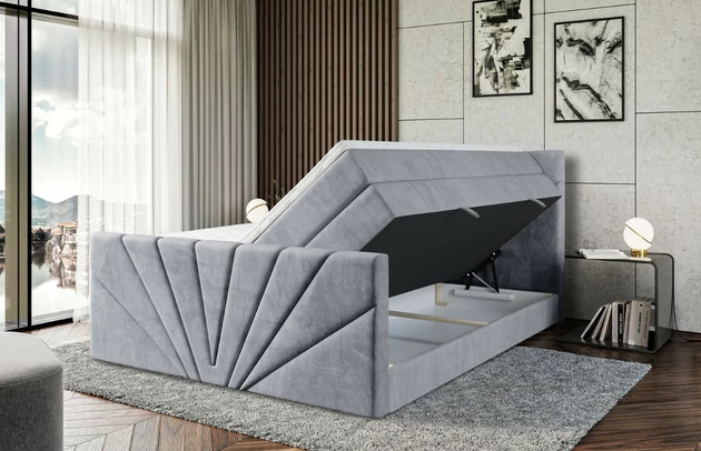 Boxspringbett MILTIO-Z KING - 5