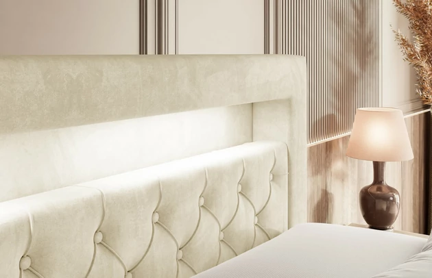 Boxspringbett NOEL GOLD KING - 8