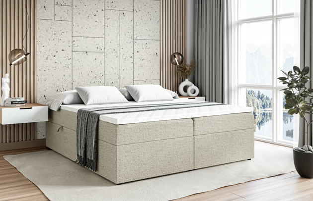 Material des Toppers: Schaumstoff, Matratze: Bonellfederung, Gepolsterte Rückseite: Nein, Liegehöhe: 56 cm, Höhe: 53 cm, Breite der Schlaffläche: 140 cm, Größe: 140x200 cm, Höhe der Matratze: 20 cm, Länge der Schlaffläche: 200 cm, Dicke des Kopfteils: 8 cm, Höhe der Bettkasten: 34 cm, Farbe des Toppers: Weiß, Stoffbeschreibung: Polsterstoff Inari: Scheuerfester Möbelstoff (50.000 Martindale-Zyklen) in schöner Leinen-Optik. lichtecht (5). reibecht (5) und pillingarm (4). aus 100% PP. 260 g/m2±5%, Breite: 140 cm, Länge: 208 cm, Dicke des Fußteils: 7 cm, Höhe des Kopfteils: 56 cm, Höhe des Toppers: 4 cm, Material der Füße: Plastik, Anzahl der Bettkasten: 2, Höhe der Füße: 3 cm, Bettkasten: Ja, Bezug: Flechtstoff, Farbe: Beige - Inari 22, Zimmer: Schlafzimmer, Höhe des Bettkastens: 34 cm, Härtegrad der Matratze: H3, Stil: Modern - 1