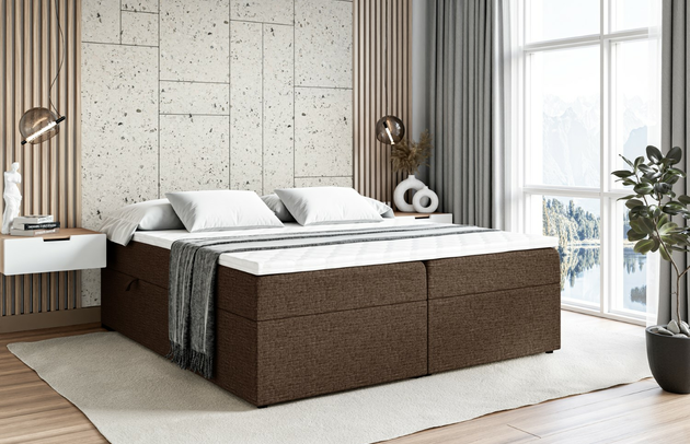 Material des Toppers: Schaumstoff, Matratze: Bonellfederung, Gepolsterte Rückseite: Nein, Liegehöhe: 56 cm, Höhe: 53 cm, Breite der Schlaffläche: 140 cm, Größe: 140x200 cm, Höhe der Matratze: 20 cm, Länge der Schlaffläche: 200 cm, Dicke des Kopfteils: 8 cm, Höhe der Bettkasten: 34 cm, Farbe des Toppers: Weiß, Stoffbeschreibung: Polsterstoff Inari: Scheuerfester Möbelstoff (50.000 Martindale-Zyklen) in schöner Leinen-Optik. lichtecht (5). reibecht (5) und pillingarm (4). aus 100% PP. 260 g/m2±5%, Breite: 140 cm, Länge: 208 cm, Dicke des Fußteils: 7 cm, Höhe des Kopfteils: 56 cm, Höhe des Toppers: 4 cm, Material der Füße: Plastik, Anzahl der Bettkasten: 2, Höhe der Füße: 3 cm, Bettkasten: Ja, Bezug: Flechtstoff, Farbe: Braun - Inari 24, Zimmer: Schlafzimmer, Höhe des Bettkastens: 34 cm, Härtegrad der Matratze: H3, Stil: Modern - 1