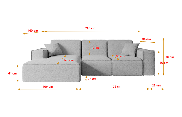 Ecksofa SERRA-L - 5