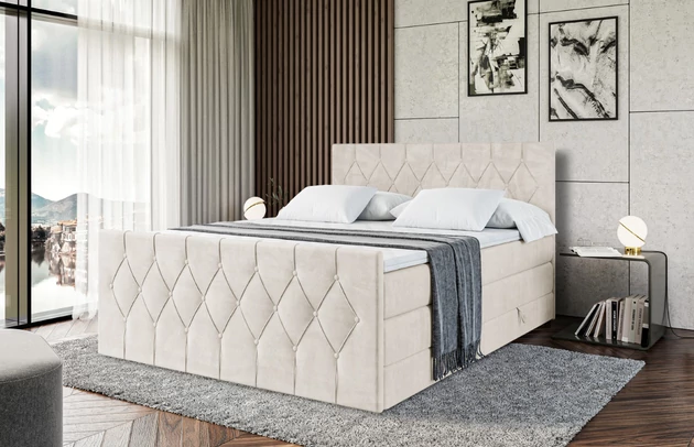 Boxspringbett VELANTO KING - 4