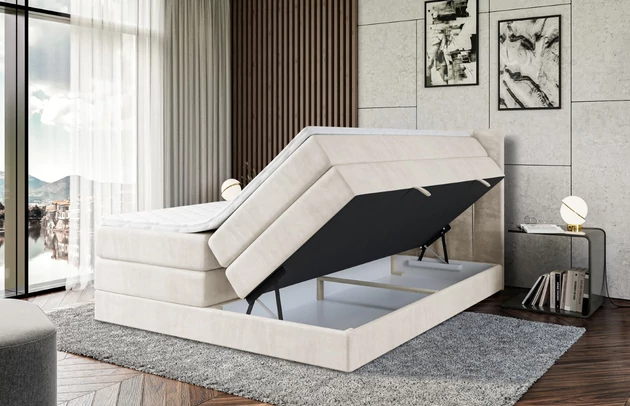 Boxspringbett LEPARO-Z KING - 4