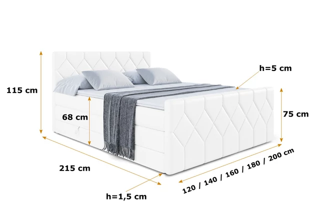 Boxspringbett CATOR-Z KING - 6