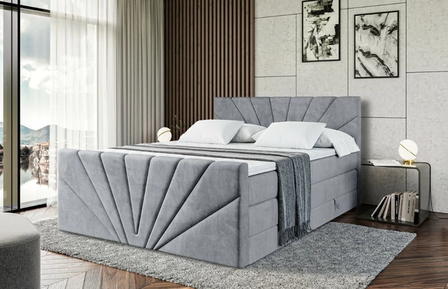 Boxspringbett MILTIO-Z KING - 4