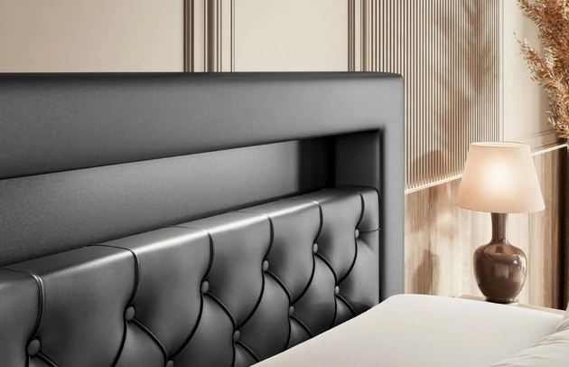 Boxspringbett NOEL GOLD KING - 8