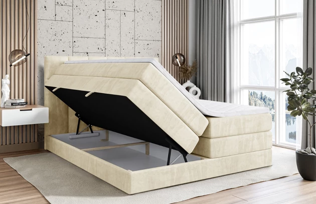 Boxspringbett RICAR KING - 3