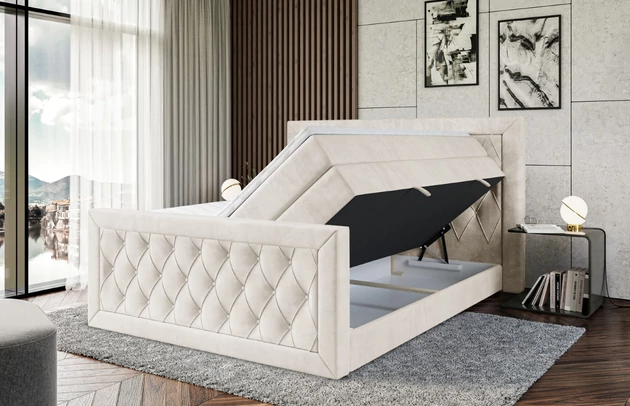 Boxspringbett NOEL-Z KING - 7