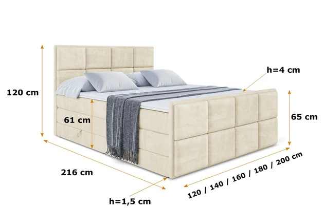 Boxspringbett NOVA-Z KING - 6