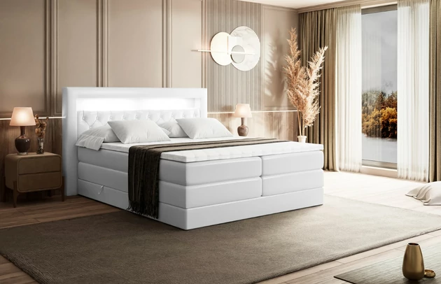 Boxspringbett NOEL GOLD KING - 4