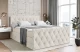 Material: Holz, Höhe: 110 cm, Stoffbeschreibung: Polsterstoff Casablanca: „Pet-friendly“, leicht zu reinigen (CleanBOO+), wasserabweisend mit Lotuseffekt, scheuerfest (45.000 Martindale- Zyklen), Gewicht 310g/m2 ±5 %, Höhe des Kopfteils: 110 cm, Bezug: Samt, Farbe: Beige - Casablanca 2301, Zimmer: Schlafzimmer, Länge: 212 cm, Breite: 120 cm, Größe: 120x200 cm, Länge der Schlaffläche: 200 cm, Breite der Schlaffläche: 120 cm, Liegehöhe: 55 cm, Härtegrad der Matratze: H3, Höhe der Matratze: 38 cm, Matratze: Multipocketfederung und Bonellfederung, Farbe des Toppers: Weiß, Höhe des Toppers: 5 cm, Material des Toppers: Schaumstoff, Bettkasten: Ja, Anzahl der Bettkasten: 2, Höhe des Bettkastens: 30 cm, Material der Füße: Plastik, Höhe der Füße: 2 cm, Dicke des Kopfteils: 8 cm, Dicke des Fußteils: 7 cm, Gepolsterte Rückseite: Nein - 1