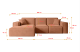 Ecksofa SERRA-L - 5