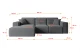Ecksofa SERRA-L - 5