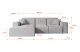 Ecksofa SERRA-L - 5