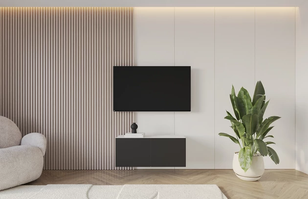 Material: Holzwerkstoff, Material der Rückwand: MDF, Ausführung: Hängend, Größe: 100 cm, Farbe: Weiß und Schwarz, Zimmer: Wohnzimmer, Anzahl der Türen: 2, Front-Typ: Glatt, Art der Griffe: Griffleiste, Art der Türen: Klapptür, Breite: 100 cm, Tiefe: 40 cm, Höhe: 40 cm, Geschlossene Fächer: 4, Anzahl der Teile: 1 - 1