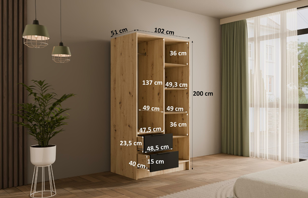 Drehtürenschränke NELIA - 6