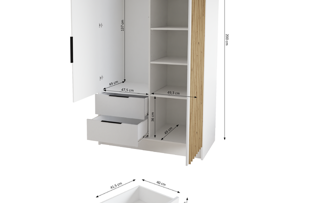 Drehtürenschränke NERA - 4