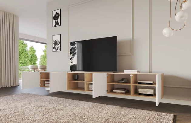 Lowboard ELIO 4 offen - 3