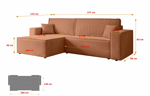 Ecksofa CELTIC-XL - 7