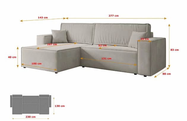 Ecksofa CELTIC-XL - 7