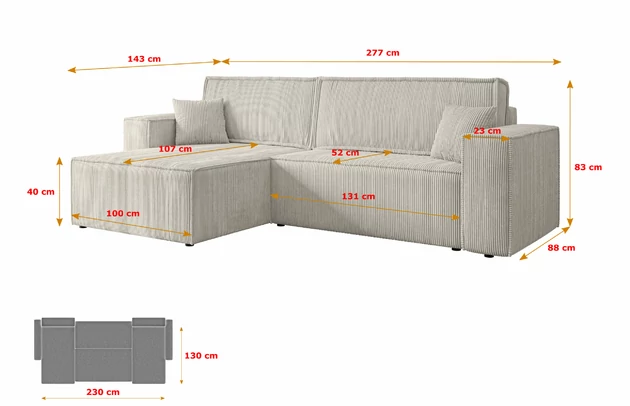 Ecksofa CELTIC-XL - 7