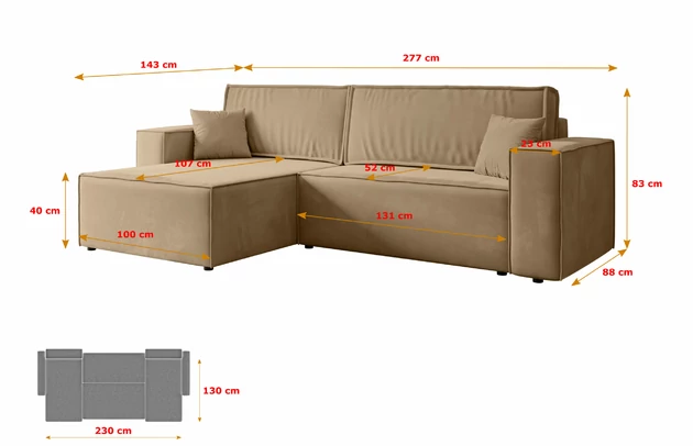 Ecksofa CELTIC-XL - 7