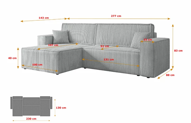 Ecksofa CELTIC-XL - 7