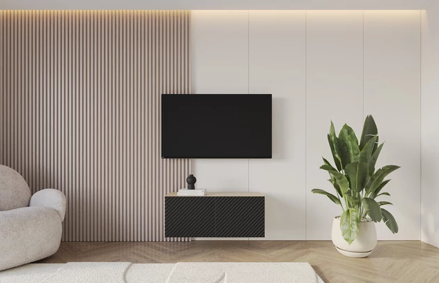 Material: Holzwerkstoff, Material der Rückwand: MDF, Ausführung: Hängend, Größe: 100 cm, Farbe: Artisan und Schwarz, Zimmer: Wohnzimmer, Anzahl der Türen: 2, Front-Typ: Gefräste, Art der Griffe: Griffleiste, Art der Türen: Klapptür, Breite: 100 cm, Tiefe: 40 cm, Höhe: 40 cm, Geschlossene Fächer: 4, Anzahl der Teile: 1 - 1