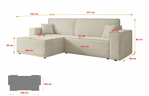 Ecksofa CELTIC-XL - 7