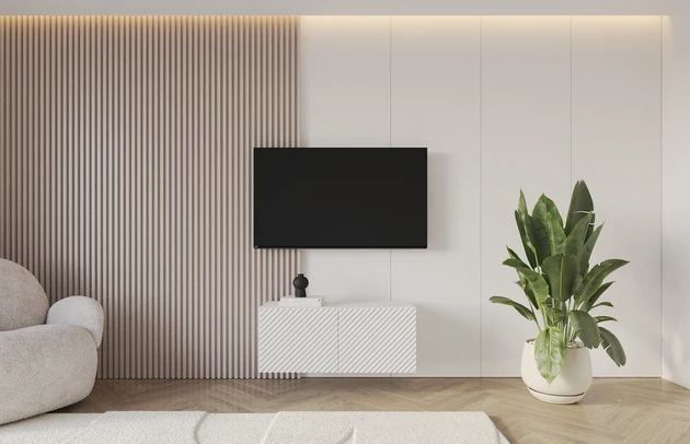 Material: Holzwerkstoff, Material der Rückwand: MDF, Ausführung: Hängend, Größe: 100 cm, Farbe: Weiß, Zimmer: Wohnzimmer, Anzahl der Türen: 2, Front-Typ: Gefräste, Art der Griffe: Griffleiste, Art der Türen: Klapptür, Breite: 100 cm, Tiefe: 40 cm, Höhe: 40 cm, Geschlossene Fächer: 4, Anzahl der Teile: 1 - 1